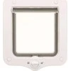 Dvikryptės durelės katėms Trixie TX-44201, 20 x 22 cm, baltos