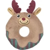 TRIXIE Xmas Spurga-briedis, pliušas, 14 cm, su garsu (pak.3)
