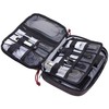 Dėklas Troika TROIKA BUSINESS TECH POUCH organizer Poliesteris Juodas, Pilka