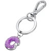 Troika Raktų pakabukas Tiny Donut, metalas, violetinė (TRKR26-53/CH)