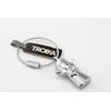 Troika Pakabutis Valerie, anioł Swarovski, metal, sidabrinė (TRKYC35/MA)