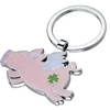 Troika Raktų pakabukas Lucky Pig, emaliuotas metalas, rožinis (TRKR26-04/CH)