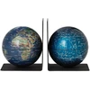 Troika Gaublių rinkinys Bookglobe, skersmuo 13 cm, 2 vnt., žvaigždžių išdėstymas (TRG1303-P2MW/BK)
