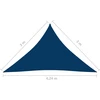 Uždanga nuo saulės, mėlyna, 3x3x4,24m, oksfordo audinys