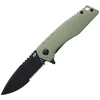 Trollsky Knives Schrade – Sulankstomas peilis Outback – Žalia – 1159312
