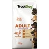 TROPIDOG Premium Adult Medium &amp; Large antiena su ryžiais - sausas šunų maistas - 12 kg