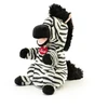 Trudi Pliušinis žaislas-pirštinė - zebras, 29 cm