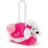 Trudi Pliušinis žaislas - pudelis rožiniame rankinuke, 16 cm