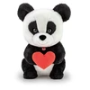Trudi Pliušinis žaislas - panda su širdele, 17 cm