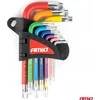 Trumpi TORX raktai, 9 vnt., S2 AMIO-04300