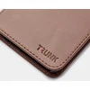 Dėklas Trunk IPhone 12 mini piniginė, ruda