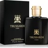 Trussardi Juodas Extreme EDT tualetinis vanduo vyrams, 7 ml