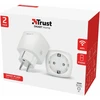 Maršrutizatorius TRUST Smart WiFi lizdas - 2 vnt pakuotėje