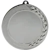 MEDAL Sidabrinis 70 MM MIEJSCE NA EMBLEMAT 50 MM STALOWY TRYUMF