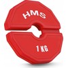 HMS TSN100 lėkštė treniruočių su svoriais ir fitneso įrangai, tipas antdėklas 2 x 1kg HMS