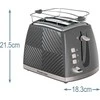 Skrudintuvas Tualetai Russell Hobbs Groove 26392-56 pilka