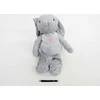 Tulilo Maskotka Pliušinis zuikutis, rožinis, 32 cm, pilkas