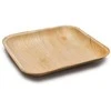 Mood Food Mood_Food Kvadratinės palmių lapų lėkštės, 15×15 cm, 6 vnt.