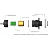 TURBOSMART Blow Off Turbosmart Ford Mustang 2.3 Ecoboost Plumb Back