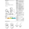 TURBOSMART Turbosmart Wastegate 50mm 1,0 Bar Pro-Gate Violetinė išorinis