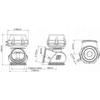 TURBOSMART Turbosmart Wastegate 60mm 1,0 Bar Power-Gate Purpurinis išorinis