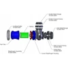 Turbosmart Compgate 40 mm Wastegate techninė schema