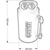 TurboWorks Alyvos sugavimo rezervuaras 0.7L 10mm TurboWorks Mėlyna