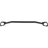 Juodas automobilio priekinis statramstis BMW E46
