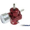 TurboWorks FPR01 raudonas reguliatorius su manometru