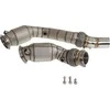 Turboworks BMW F82 F83 M4 S55 2013 + kat 200cell Šilumos skydas