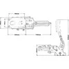 TurboWorks Hidraulinis stabdys TurboWorks B01 Juoda