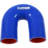 TurboWorks silikoninė žarna 180 laipsnių, mėlyna 30mm