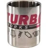 TurboWorks Metalų puodelis 300ml sidabro TurboWorks