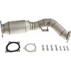TurboWorks nuleidimo vamzdis Audi A4 A5 Quattro Q5 2.0 T šilumos skydas