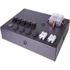 TurboWorks ALU jungiklis, ON- OFFx5, 3xGZ, USB 3.1A, 1x Voltomeasurer 6 IP68 saugikliai