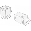 TurboWorks 3L swirl pot bakeliai su techniniais matmenimis