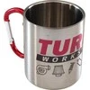 TurboWorks Metalų puodelis 300ml sidabro TurboWorks