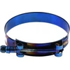 Mėlynas 72-80mm T-Clamp titano gnybtas