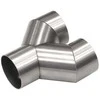 Turboworks Y formos išmetimo vamzdžio trišakis 3"-3" 76mm