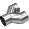 Turboworks Y-pipe išmetimo trišakis 2,5"-2,5" 63 mm
