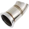 TurboWorks_D Kvėpavimo perdavimas 2,5 "63MM V-Band Pilot + perjungiklis