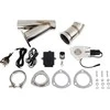 TurboWorks_D Kvėpavimo perdavimas 2,5 "63MM V-Band Pilot + perjungiklis