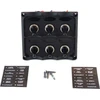 TurboWorks_F Jungiklis skydelis 12V SPST / ON- OFFx6, 3B 15A IP68
