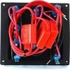 TurboWorks_F Jungiklis skydelis 12V SPST / ON- OFFx5, 2xUSB, 3B 15A IP68