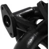 TurboWorks juodas išmetimo kolektorius – mazgo detalė