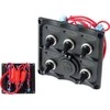 TurboWorks_F Jungiklis 12 V SPST / ON- OFFx5, 1xGZ, 3B 15A IP68