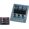 TurboWorks_F Jungiklis skydelis ALU, ON-OFFx3, BA 1x5A 1x10A 1x15A IP68
