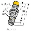 TURCK Indukcijos jutiklis M12 Sn = 8mm 10- 30V DC PNP 1Z M12 NI8- M12- AP6X- H1141 (4611310)
