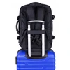 Turistinė kuprinė 4kom.pl Kuprinė DONAU TRAVEL Prague, 17'', 32l, USB + kabelis, juoda