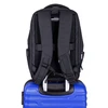 Turistinė kuprinė Bange Kuprinė DONAU TRAVEL Berlin, 15,6'', 16l, USB + kabelis, juoda
